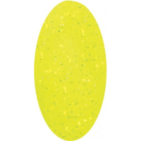 Acrílico Color Nº 59 - Bright Yellow Glitter Powder NC - 10gr