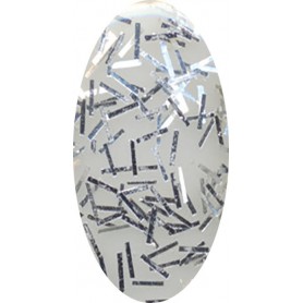 Acrílico Color Nº 122 - Confetti Silver - 10gr