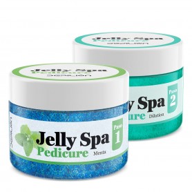 Pack Jelly Spa Pedicure - Paso 1: Menta 350g - Paso 2: 650g