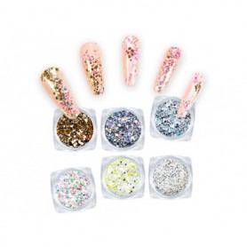 Nail Art Jewel Glitter Mix 03